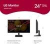 LG 24MS500-B 24 inch IPS Computer Monitor FHD (1920x1080) 100Hz