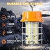 80W LED Temporary Work Light 12000Lm 5000K Construction Lights Led