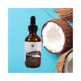 Sérum de suero de vitamina C y aceite de coco, suero facial de 2 onzas