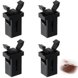 4 PCS Bin Lid Clasps Replacement, Durable Bin Lid Catches for Brabantia Waste Bins, Suitable for Storage Boxes, Trash Cans, Tissue Boxes, Glasses Cases