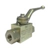 MHA-Zentgraf German Carbon Steel High Pressure Ball Valve, 1/2” NPT