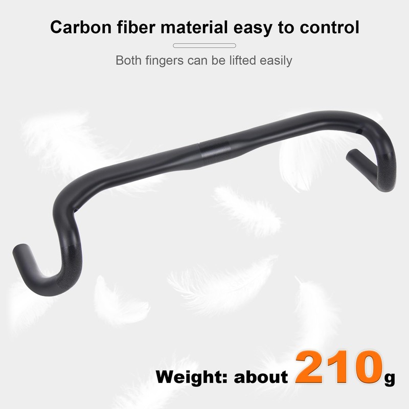RXL SL Carbon Fiber Gravel Handlebars 478mm gravel bike handlebar