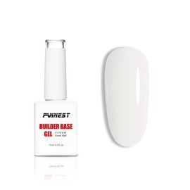 FANNEST Rubber Base Gel Polish,8 IN 1 Builder Gel For Nails in a Bottle Kit,Self-leveling Builder Nail,Extension Nail,Strengthener Nail,Repai NailSoak Off UV Gel Nail Polish. (Milky White)