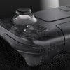 eXtremeRate Clear Slate Black Custom Faceplate Back Plate Shell for
