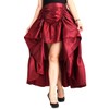 COSDREAMER Women's High Low Drawstring Skirt, Punk Skirt, High Waist