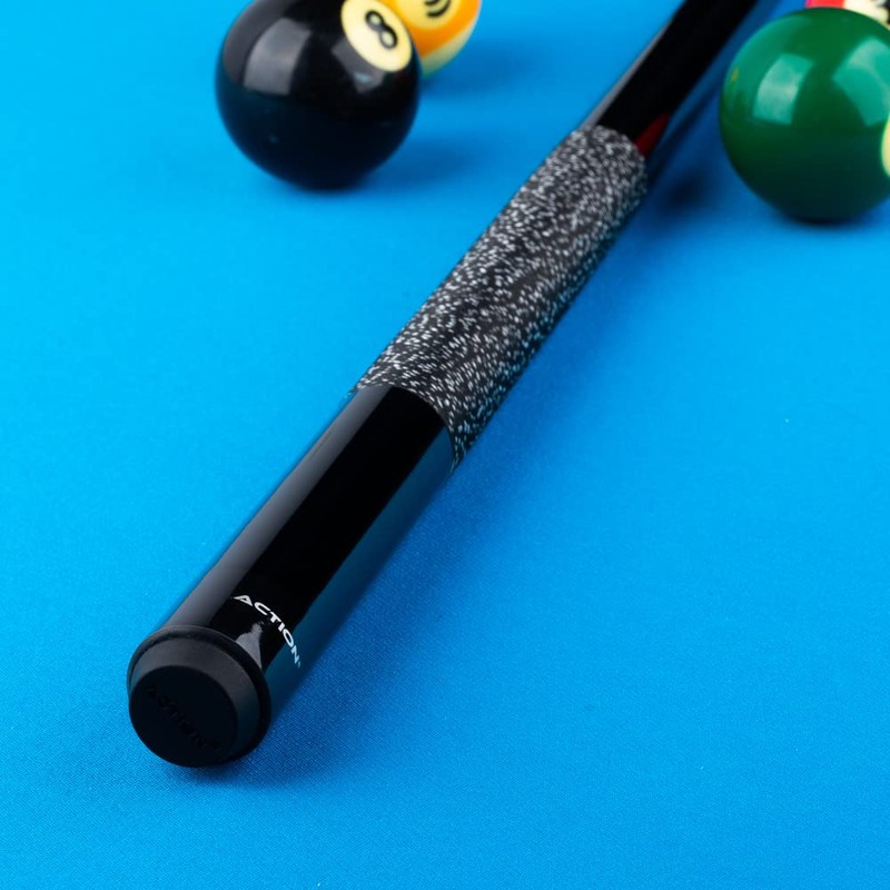Action Junior Billiards Pool Cue Stick - Black - 48in