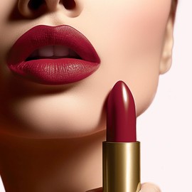 Khasana Lipstick. Long Lasting Hydrating Lip Color, Moisturizing Formula, Infused with Vitamin E and Vitamin C. Lip Makeup Cream Gloss lipstick (#435 Cream Gloss)