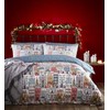 Furn Festive Town Duvet Set, Cotton, Multi, Single