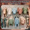 GlikCeil 100pcs Kids Pants & Skirt Hangers, Baby Hangers Plastic