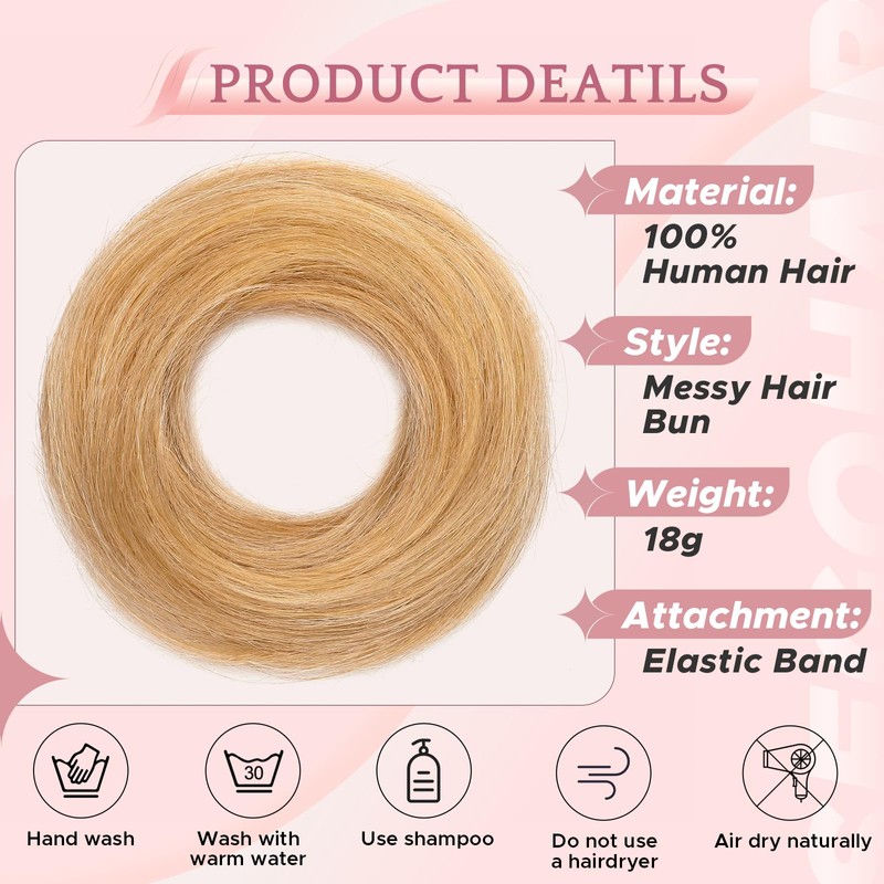 SEGO Pro Hair Pieces for Women and Girls Real Human