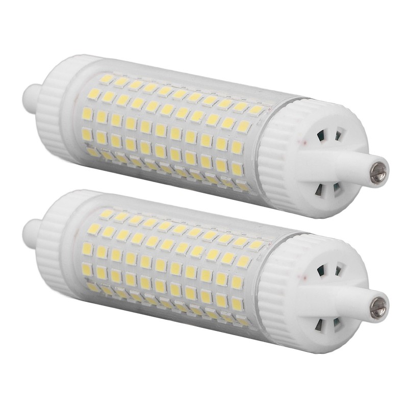 2Pcs R7S LED Light Bulb 118mm Dimmable 15W 154 LEDs