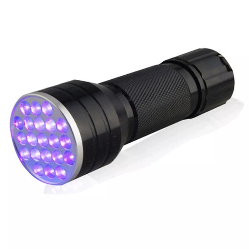 PreAsion Ultraviolet Flashlight UV 21 LED Flashlight Handheld Black Light