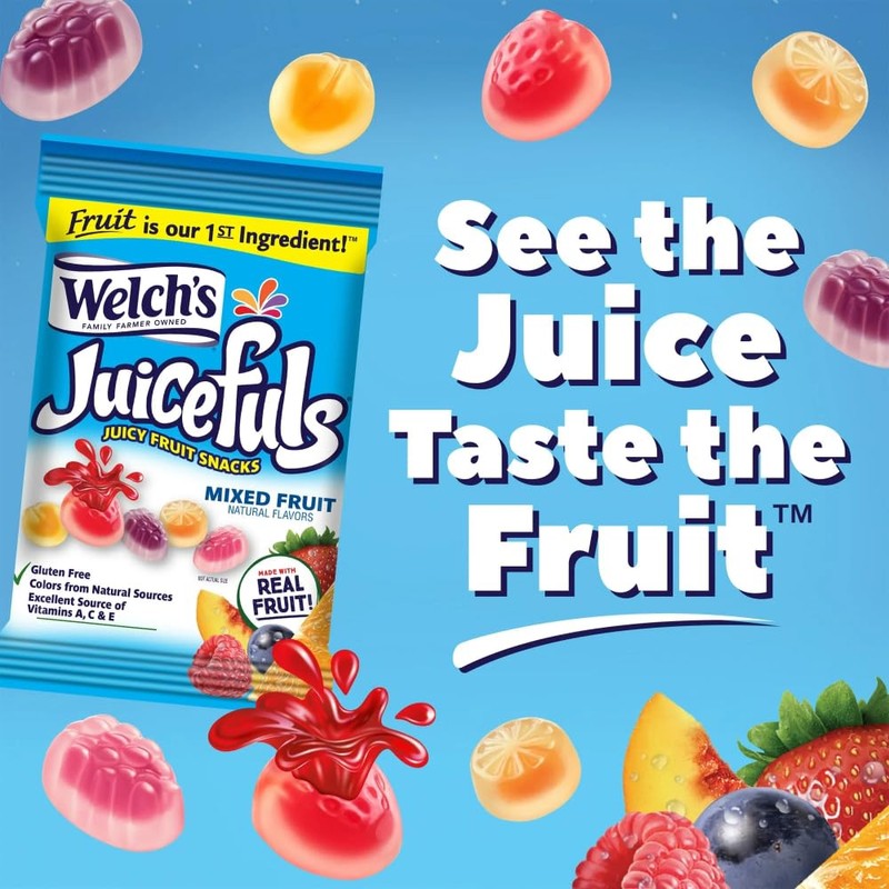 welchs Juicefuls Mixed Fruit | 4 Oz | Pack of