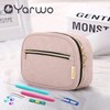 YARWO Crochet Hook Case, Travel Organizer Bag for Crochet Hooks,