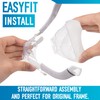 2 Pack Comfort Seal Cushions for AirFit F20, Ensuring a