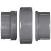 Spears 898 Series PVC Pipe Fitting, Union with EPDM O-Ring,