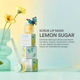 TOCOBO Lemon Sugar Scrub Lip Mask 20 ml Mascarilla Exfoliante e Hidratante para Labios