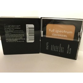 COVERGIRL LOT OF 2 Covergirl Matte Ambition All Day Powder Foundation, Light-Medium golden