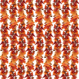 CQURE 9 Pack Artificial Autumn Fall Maple Leaf Garland, 5.9Ft/Piece Artificial Autumn Foliage Garland Fall Leaves Hanging Vine Thanksgiving Decor for Home Fireplace Party Christmas