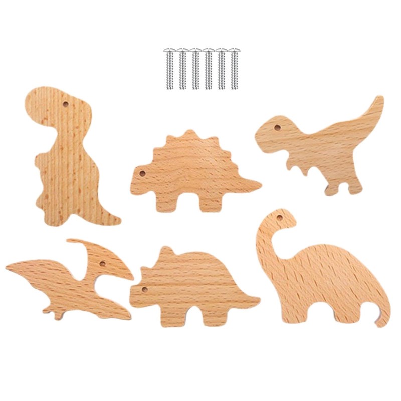 Animal Drawer Pulls | Dinosaur Decorative Kids Drawer Pulls |
