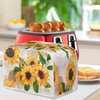 Psesaysky Sunflowers Toaster Covers Fit for Most 2 Standard Toasters,