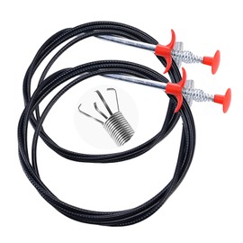 MAEXUS Claw Gripper 0.9 m & 2 m Flexible Drain Pipe Spiral Pipe Cleaning Spiral Retractable Gripper Pliers Telescopic for Bathtubs Sink Drain Pipes