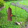 Weewooday 6 Pieces Finch Sock Feeder, Thistle Seed Sock Bird