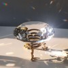 Mircube 60mm K9 Crystal Diamond Paperweight Decorative Rainbow Maker Prism