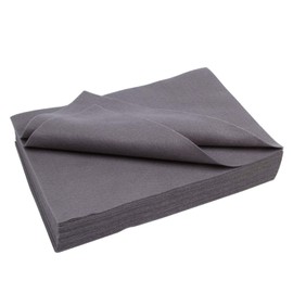 Polyester Felt Sheet Flexible 30 Sheets 20 x 30 cm(7-7/8 X 11-7/8 in 1/16 Inch Thick) (Grey)