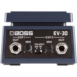 Boss EV-30 Dual Expression Pedal Bundle with TRS Cable and Austin Bazaar Polishing Cloth
