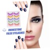 PACKOVE 5 Pairs Faux Eyelashes Lightweight Soft Makeup Lashes Extensions