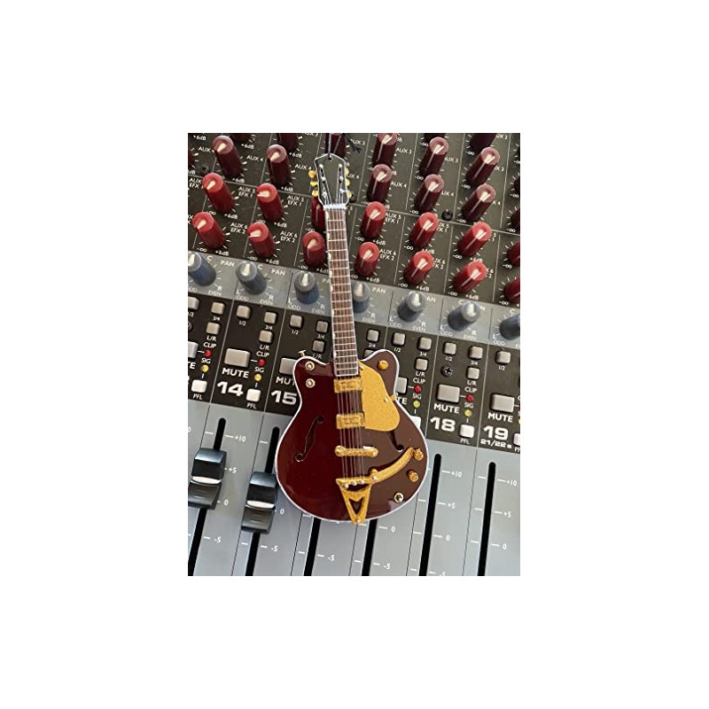 Beatles Collectible Ornament - 6" Mini Guitar Country Gentleman -