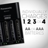 Panasonic eneloop Advanced, Cargador Individual de batería con 4 Luces