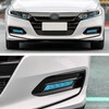 TOMALL 2 Pair Headlight Fog Light Vinyl Films Smoke Tint