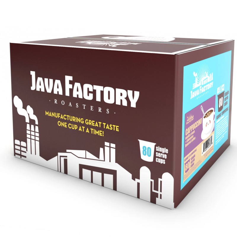 Java Factory Cappuccino Flavored Coffee,Compati