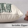 JOTOM Elephant Cushion Covers Couch Throw Pillow Case Throw Pillows
