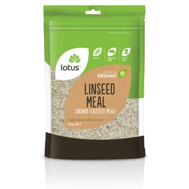 Lotus Organic Linseed Flaxseed Meal 450 g, 450 g