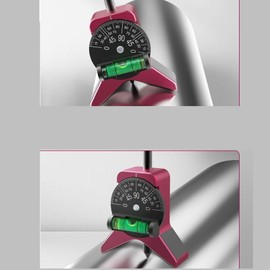 1 1/2-6in Pipe Center Finder, Accuracy Pipefitter Tool with Centering Head, Safety Pipe Marker Centering Head Tool for Measure Pipe Diameter