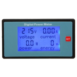 Multi Function Digital Power Meter Voltage Current Electric Quantity Meter AC220V(20A English )