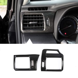 JeCar for 4Runner Interior Trim Center Console Dash Air Vent Cover Trim for 2010-2020 Toyota 4Runner Carbon Fiber Interior Accessories