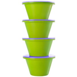 Ibili 871800 Form für Flan, stapelbar, 4 Stück