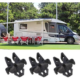 MBUYGYUO 30 Pcs Universal Auto Clips Plastic Rivets Retainer Clips Automotive Brake Line Hose Clip for All Car Motorcycle and RVs