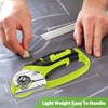 Cordless Electric Scissors - 4V Rechargeable Rotary Cutter with Safety