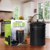 Utopia Kitchen Compost Bin with Lid and 1.3 Gallon Compose