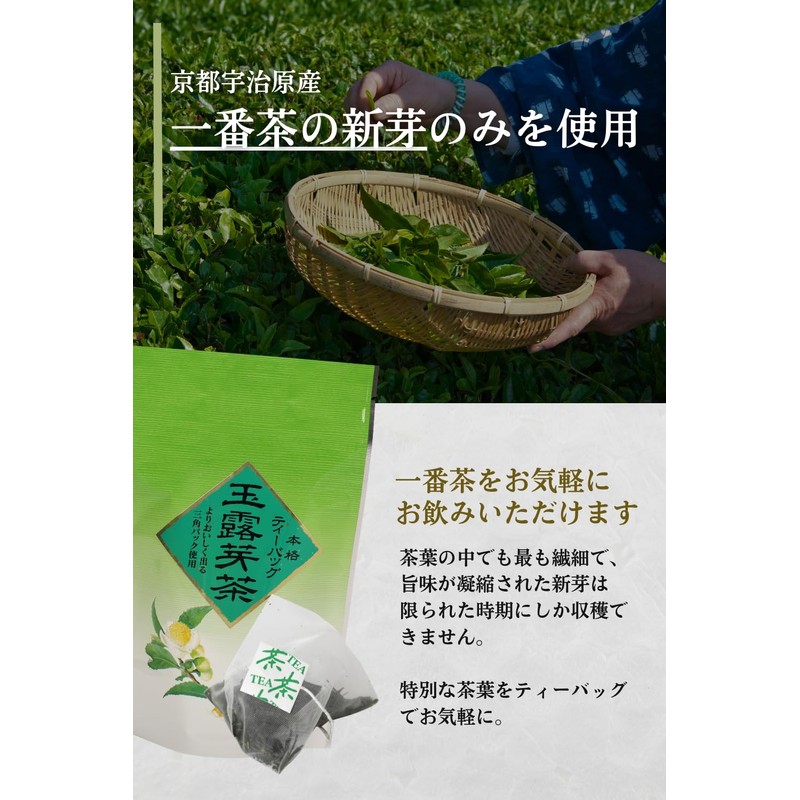 Seisenen Main Store Gyokuro Bud Tea Bag