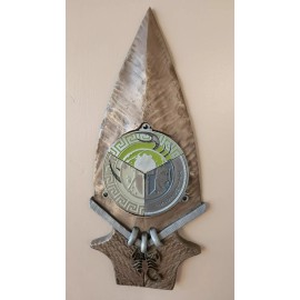 SPARTAN SPEAR TRIFECTA HOLDER DEKA FIT WEDGE DISPLAY TRIFECTA MEDAL HOLDER DEKA