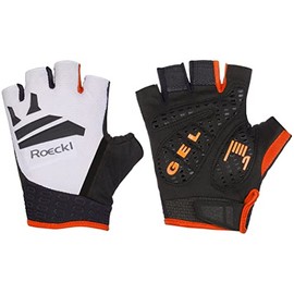 Roeckl Iseler Cycling Gloves Short Grey/Black 2023: Size: 8.5