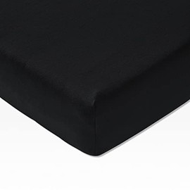 Joop! fitted sheet single-jersey black size 90x190 cm - 100x200 cm