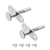sourcing map Plunger Latches Spring-Loaded Stainless Steel 6mm Dia Head