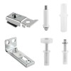 6 Pcs Bifold Door Repair Kit Folding Door Hardware Repair